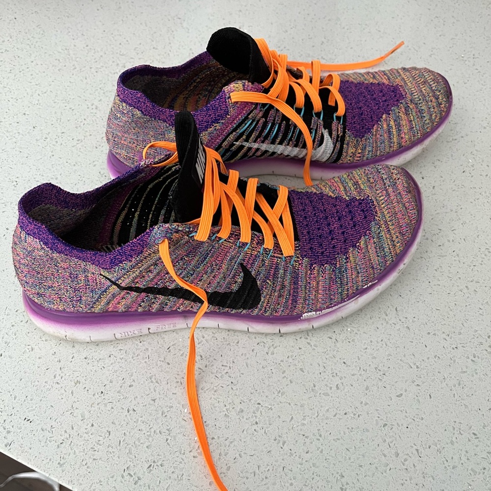 Nike free RN flyknit, women’s 9.5